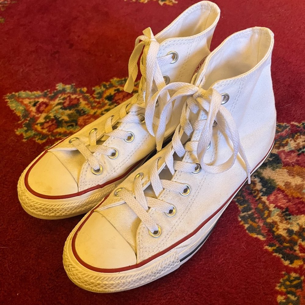 Converse Chuck Taylor All Star White High-Top Sneakers